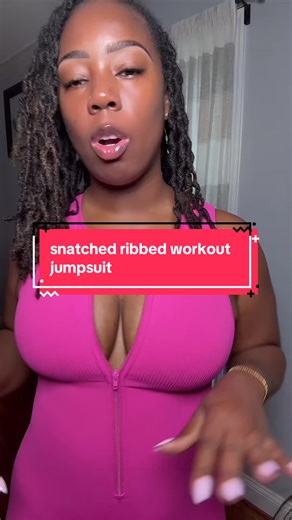 This snatched ribbed workout jumpsuit is giving body in the best way. The seamless compression fabric hugs you in all the right places while still feeling comfortable enough to move in. Perfect for the gym, running errands, or a cute athleisure look. @She’s Waisted #workoutjumpsuit #snatchedlook #gymwear #activewearset #athleisurestyle