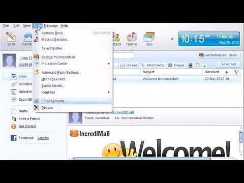 IncrediMail: How to Delete an Email Account