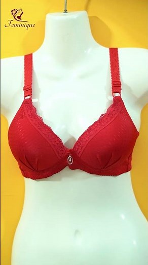 Double Padded Half Cup Bra