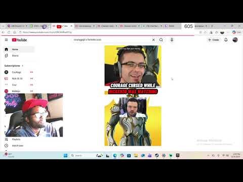 Xppreacts to other people reactions couragejd x fortnite icon pt 2