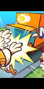 Hop Mania - High Score Gameplay (Watch why the chicken crosses the road!! 🐔)
