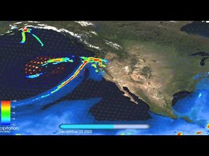 25km fvcam5 1 simulation of atmospheric river