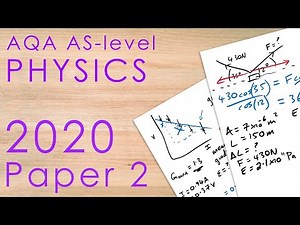 AQA AS 2020 Paper 2 - AS-level Physics Past Paper
