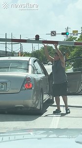 1.3M views · 6.7K reactions | The boy got out to help them get off the train tracks just in time!  | Newsflare | Facebook