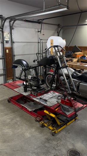 Version 2 on the holy fender struts. Less is more. I like this one better than the tons of small holes. Almost settled on a final version. Good thing I have 2 more sets of fender struts 😂 #oldironpartsco #harleydavidson #harley #fxevo #bigtwinevo #fx | Old Iron Parts Co.