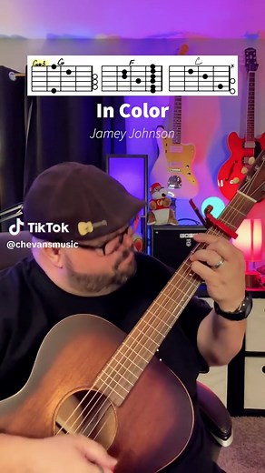 Learn In Color by Jamey Johnson with this Guitar Tutorial!