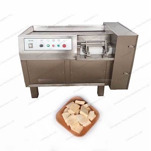 [Hot Item] Beef Cube Cutting Machine Frozen Pork Meat Dicer Machine Chicken Cutter