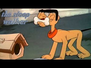 The Sleepwalker 1942 Disney Pluto Cartoon Short Film | Directed by Clyde Geronimi | Disney Review