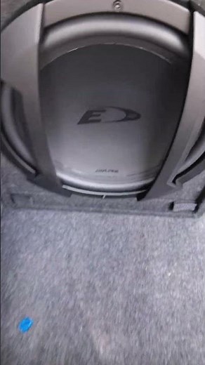 alpine type e 12 subwoofer