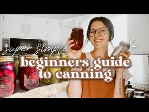 Easy Step by Step Guide to Water Bath Canning - (Dill Pickle + Beets)