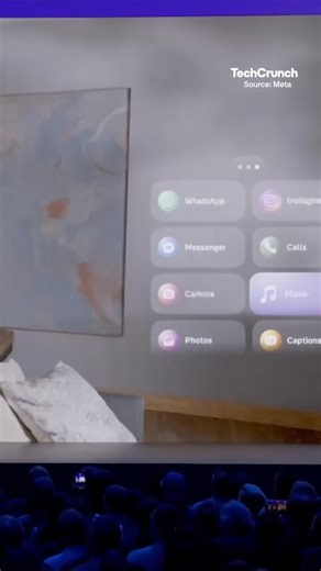 Watch Mark Zuckerberg reveal the Meta Ray-Ban Display, which feature a high-res display, and a neural band that controls actions like texting or selecting apps through "barely perceptible muscle movements." | TechCrunch