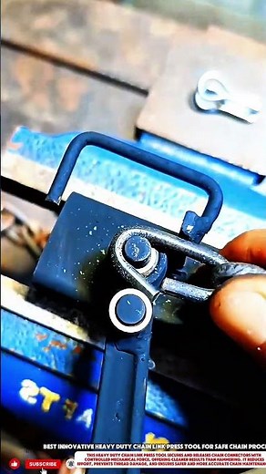 Best Innovative Heavy Duty Chain Link Press Tool for Safe Chain Processing #innovative