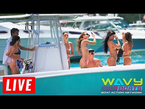 HAULOVER INLET LIVESTREAM WITH WAVY BOATS ! | HAULOVER BOATS