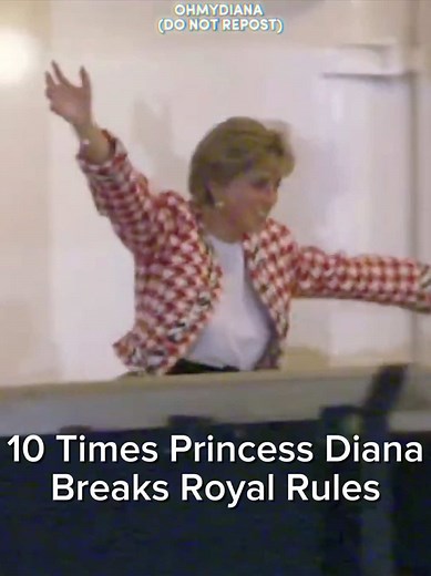 Diana, Princess of Wales' Bold Moments Against Royal Protocol