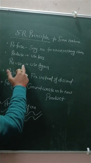 🌍 The 5R Principle Explained | Easy Steps to Save the Environment