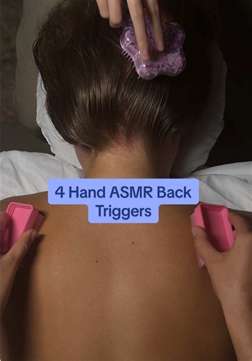 KAS Signature 4 Hand ASMR Sessions✨ Double the hands, double the tingles😴 A luxury self care experience like NO other at KAS | ASMR back scratches, hair brushing, & more #asmrmassage #asmrspa #asmrscratching #asmrtingles #asmrhair