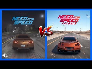 NFS 2015 Vs NFS PayBack Nissan GTR Sound Comparison