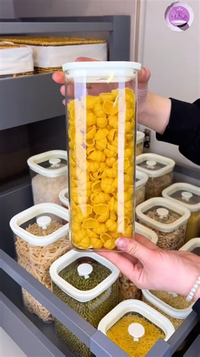 Glass Storage Containers With Wood Lids Glass Storage Containers #GlassStorage#Containers#viral
