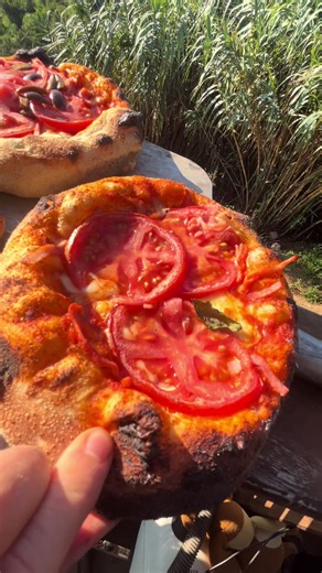 🍕🔥 PIZZA A LA PIEDRA: AIREADA, CRUJIENTE Y LIVIANA ¡Una receta fácil, profesional e ideal para comenzar a emprender! 💪 👨‍🍳 INGREDIENTES * 1 kilo de harina de fuerza ( 14% proteína). * 740 ml de agua fría. * 20 g de sal. * 5 g de levadura fresca. * Aceite de oliva (opcional). 🔥 PREPARACIÓN 1. Amasa hasta desarrollar bien el gluten y conseguir una masa lisa y elástica. 2. Temperatura ideal de la masa al finalizar el amasado: 23 a 25 °C. 3. Forma bollos de 200 g (individual), 300 g (mediana) 