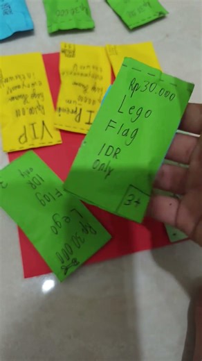 my DIY brick flag not using real Lego