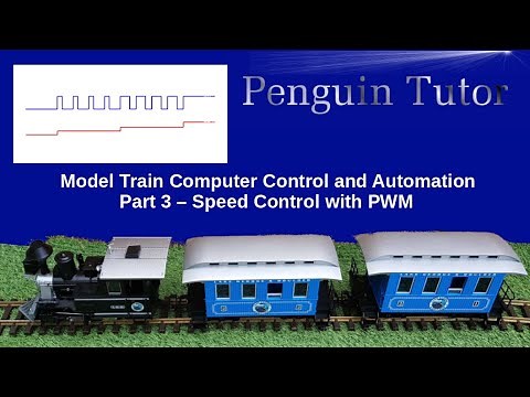 Model Train Automation with Raspberry Pi and Arduino - Part 3 - Changing speed using PWM