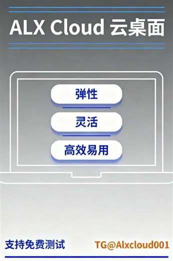 一台云电脑，轻松搞定海外业务全流程！#ALX Cloud云电脑#国外云电脑#免费测试云电脑#虚拟电脑#云电脑网页版#无痕云电脑 TG: @Alxcloud001