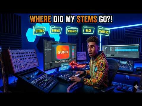 “Can’t Find Your Extracted Stems in Suno? Here’s Where They Are!”