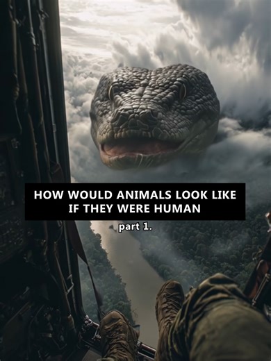 What If Animals Were Humans? A Creative Exploration