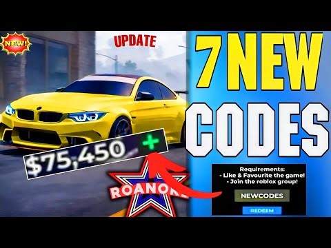 ⚠️Drag Racing💥CODES⚠️ ROANOKE VA DRIVING ROBLOX CODES MARCH 2026- CODES FOR ROANOKE