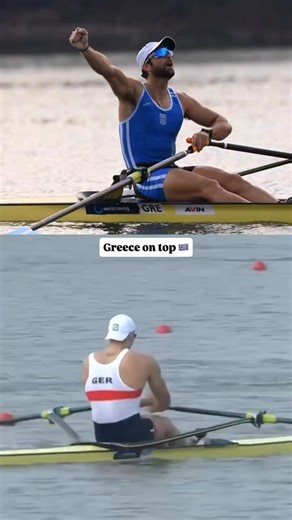 🇬🇷 Greece on top of the rowing world! Stefanos Ntouskos — Olympic champion & now World Champion With a fearless sprint, Ntouskos outpaced Oliver Zeidler by just 0.42 seconds in the men’s single sculls final. This marks Greece’s first gold medal in any boat class since 2014 🏆 🎥 Credit: @worldrowingofficial | Athlete: @stefanos_ntouskos 👉 Follow for more rowing highlights, athlete moments & memes 🚣‍♀️ #Rowing #WorldRowing #StefanosNtouskos #GreeceRowing #RowingHighlights #RowingCommunity #Ro