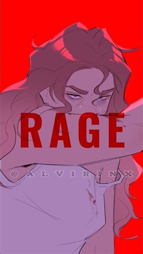 all i have is rage 💭 #oc #digitalart #animatic