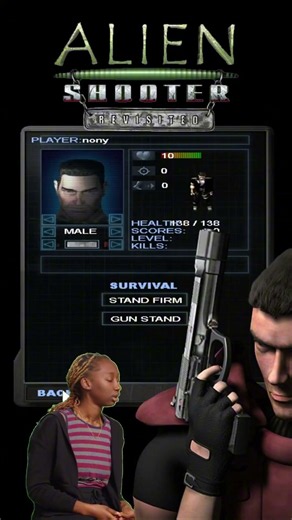 alien shooter revisited #shorts #gaming