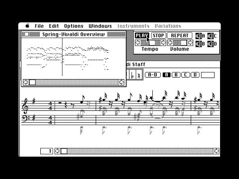Apple Macintosh - MusicWorks - Spring Vivaldi