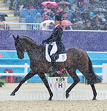 Tina Cook impresses despite torrential rain at Olympic eventing - Horse & Hound