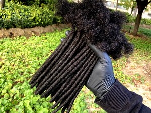 Natural Human Hair Loc Extensions for Man/women ,permanent Dreadlock Extensions - Etsy