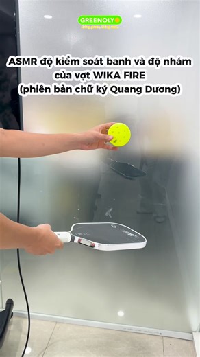 ⚡ WIKA FIRE: CHIẾN MÃ MỚI NHÀ WIKA KẾT HỢP VỚI QUANG DƯƠNG Khi VĐV top đầu Quang Dương bắt tay cùng Wika, một chuẩn mực mới về sự ổn định đã ra đời. 💎 3 ĐIỂM CỐT LÕI CỦA SIÊU PHẨM: ✅ Công nghệ FireCore™ 5 lớp: Kết cấu độc quyềnkhông lo hằn tổ ong, mang lại độ bền cho mặt vợt. ✅ Hệ thống chống xoắn Titan: Giữ cho mặt vợt cực vững ✅ Triệt tiêu rung tuyệt đối: Lớp EVA cao cấp bao quanh cán giúp cảm giác chạm bóng êm ái, hỗ trợ Reset sâu và phòng thủ. 📌📌Siêu phẩm vợt Wika Quang Dương Fire đang đư