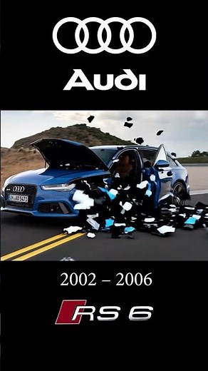 Audi RS 6 Avant Evolution 2002–2025 🔥 Brutal Power Through Time!