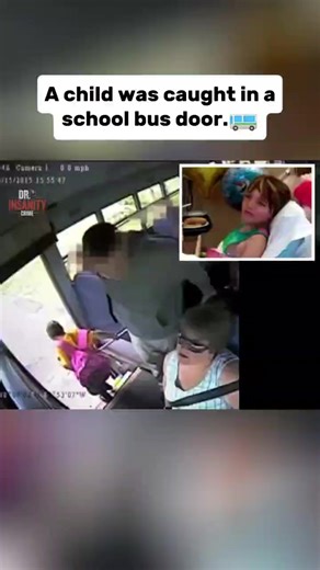 A child was caught in a school bus door.🚌 | Dr Insanity Crime