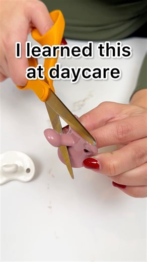 Retired pacifier, new purpose!😍 | Cirqnamics