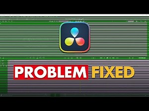 How To Solve Davinci Resolve Green Line Issue