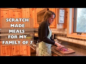 Cooking From Scratch For My Family Of 7 From Our Homestead Pantry || Pantry Challenge