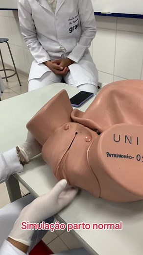 #tiktokbrasiloficial🇧🇷 #enfermagem #simulacaopartonormal #partonormal