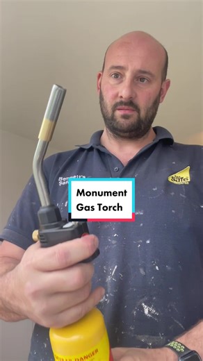 Monument Tools 3450G Gas Torch #toolreview #monumenttools #monument #gastorch #gastorchreview #plumber #soldering #tooltalk #tooltalktv #tooltok