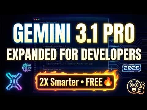 “Google Just EXPANDED Gemini for Developers BIG TIME! Gemini 3.1 Pro 2026” | Gemini AI update.
