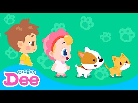 🐕 My Pet Song 😻 | 2022 Mother Goose Nursery Rhymes 🎵| Preschool English | Dragon Dee Kids Songs