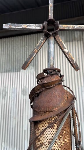 ReFind Works on Instagram: "Scrap metal Christmas tree built from discarded farm scrap- #art #fabrication #welding #scrap #sculpture #rebar #barbedwire #forsale #christmas #carhartt #lincolnelectric #holidays #homedecor"