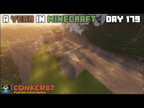 My 14-Year Journey Through University As I Dig Out Stone | Day 179 – A Year In Minecraft
