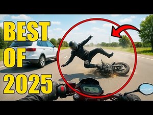 Ultimate Motorcycle Moments, Road Rage & Close Calls | MEGA Compilation Part 12