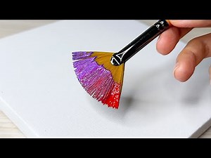 Easy Christmas Santa & Cabin Painting Will Touch Your Heart 🎅🏼🎄 | Acrylic Painting for Beginners