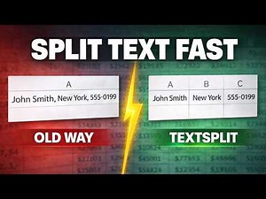The 8 TEXTSPLIT Techniques That Save Hours of Work